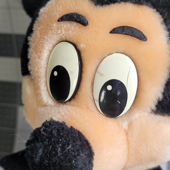 Vintage 11" Mickey Mouse Plush Disneyland Walt Disney Productions Made In Korea - Picture 2 of 8